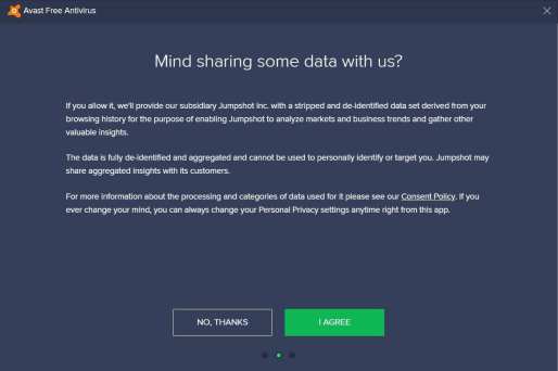 Avast Data Sharing