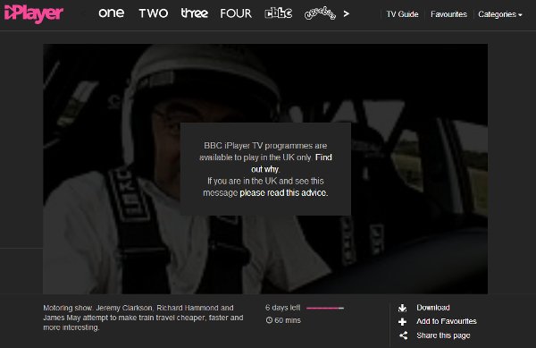 BBC iPlayer VPN fungerar inte - bästa lösningen
