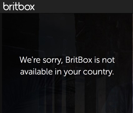 Error de Britbox