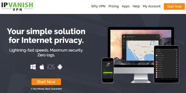 IPVanish - Best VPN for Torrenting