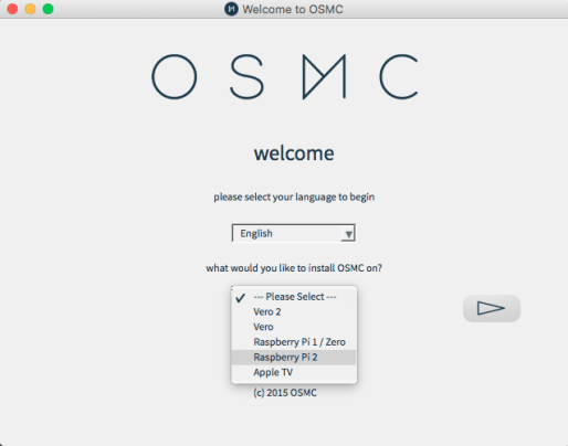 Cómo instalar OSMC en la tarjeta SD.