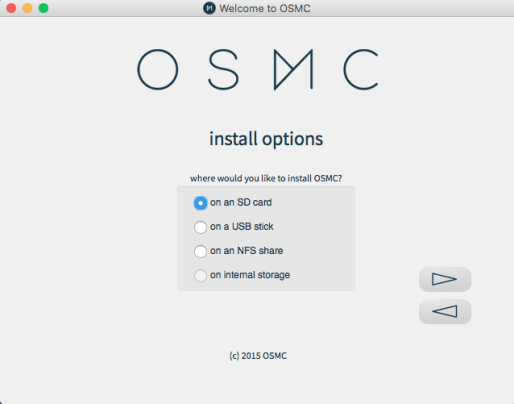 Hur installerar du OSMC på SD-kort?