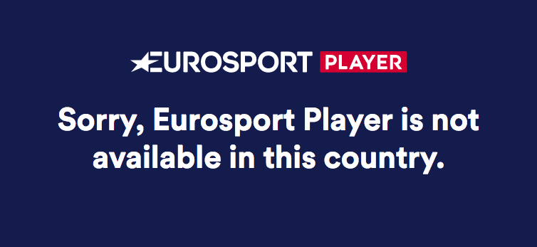 Desbloquear Eurosport Player en Estados Unidos, Australia, Canadá