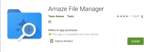 Amaze File Manager Google